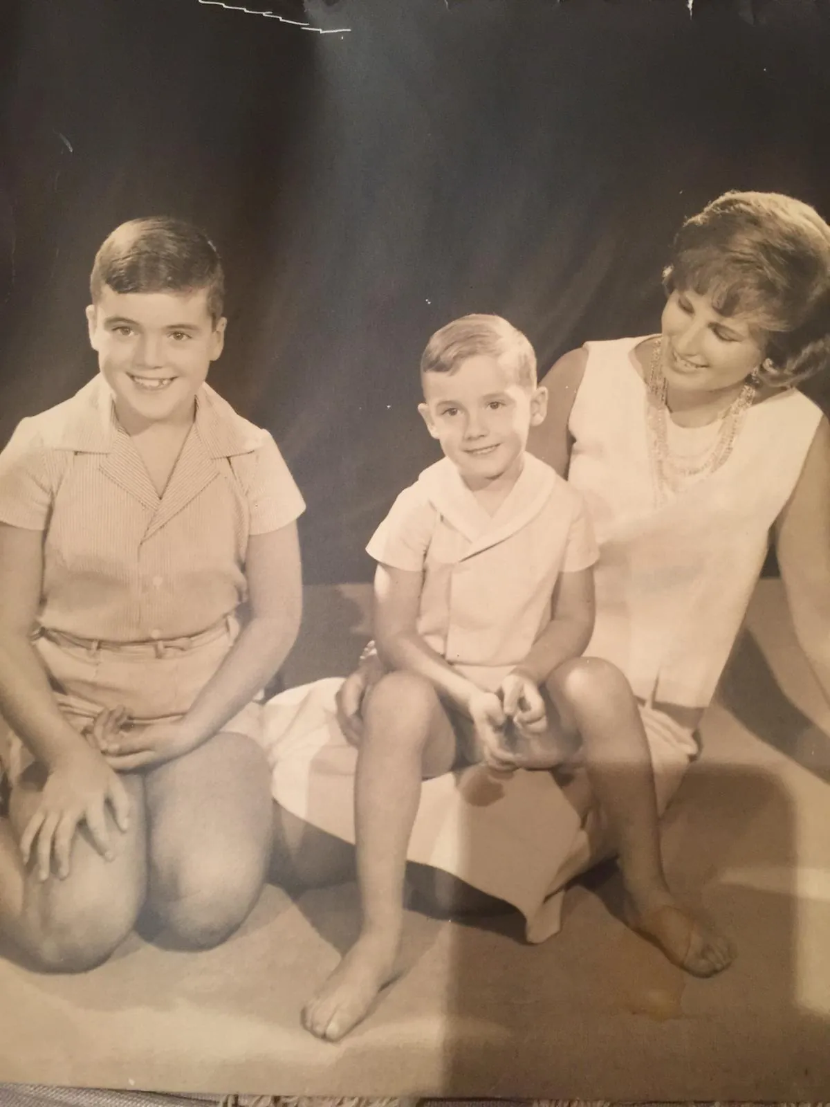 Fotografía de infancia del archivo de la familia Villalonga
