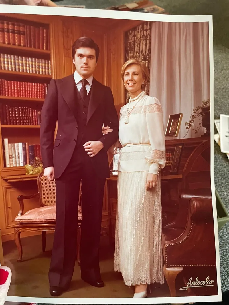 Juan Villalonga Navarro en una fotografía de archivo familiar